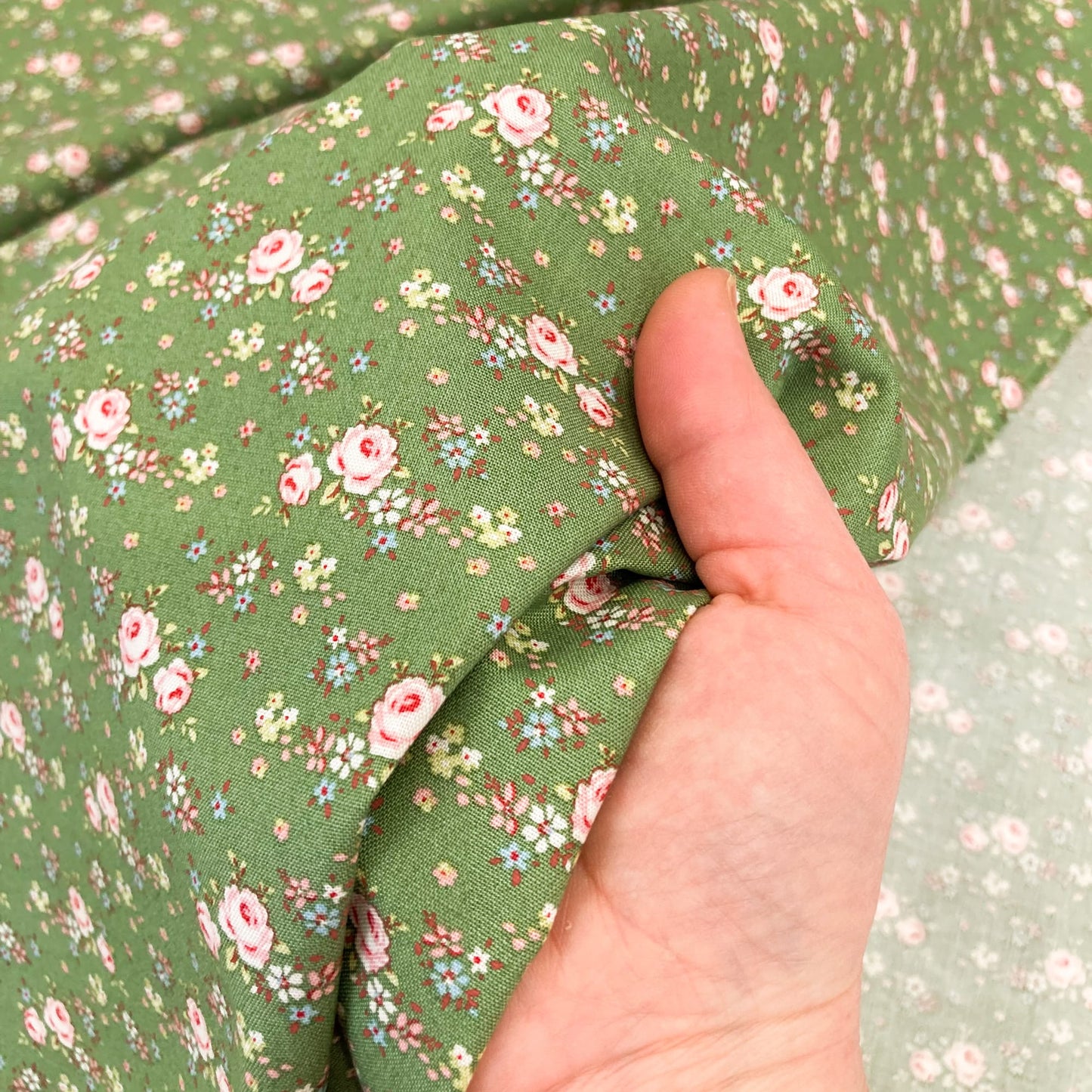Tilda Quilting Cotton 'Gracie' in Green