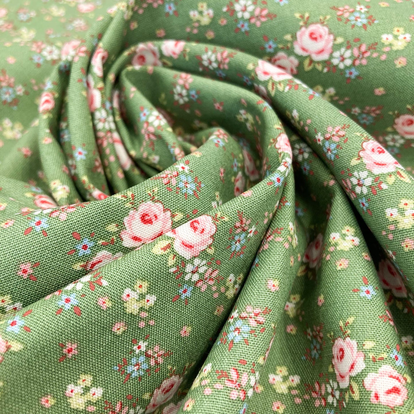 Tilda Quilting Cotton 'Gracie' in Green