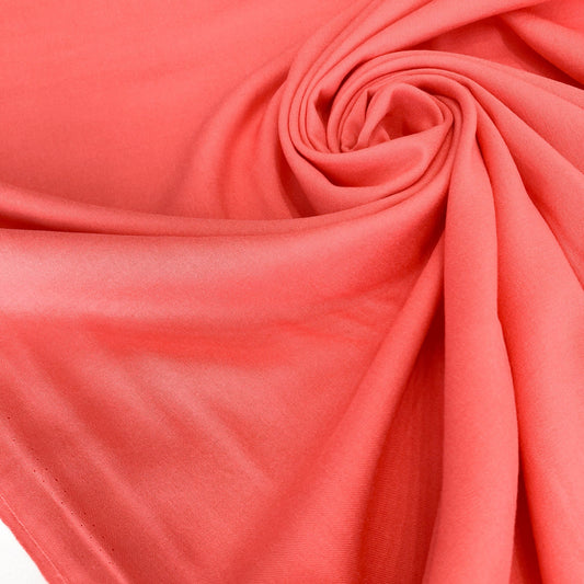 Fine Viscose in Coral