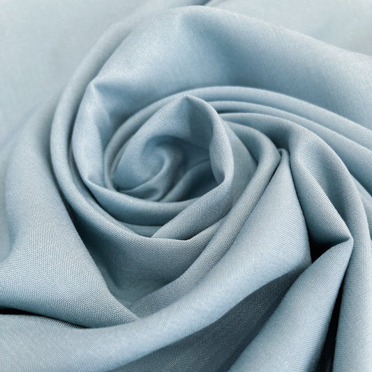 Fine Viscose in Duck Egg Blue