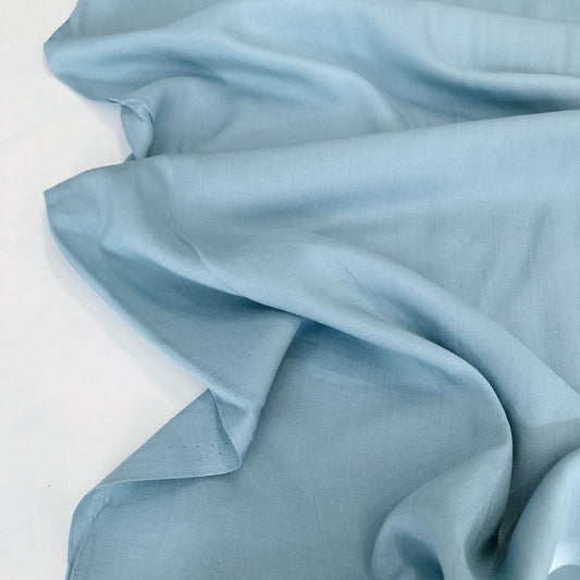 Fine Viscose in Duck Egg Blue