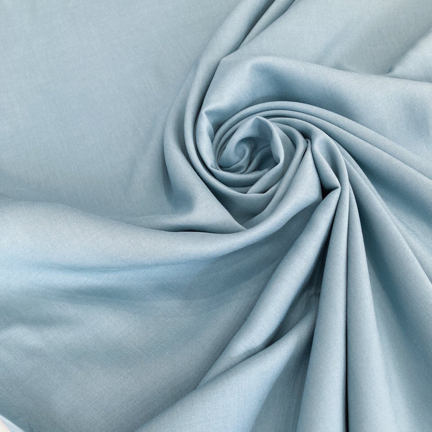 Fine Viscose in Duck Egg Blue