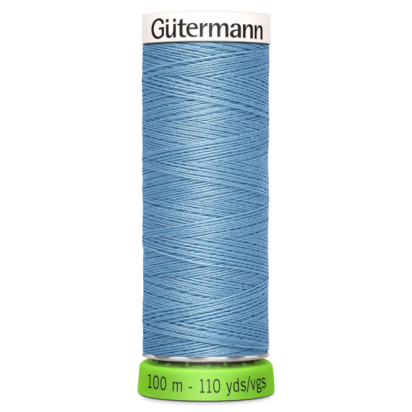 100m Reel Gütermann Recycled Sew-All Thread in Sky Blue 143