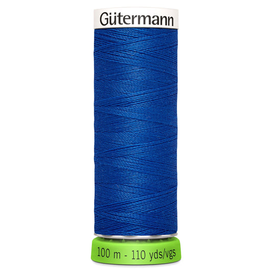 100 m Reel Gütermann Recycled Sew-All Thread in Royal Blue no. 315