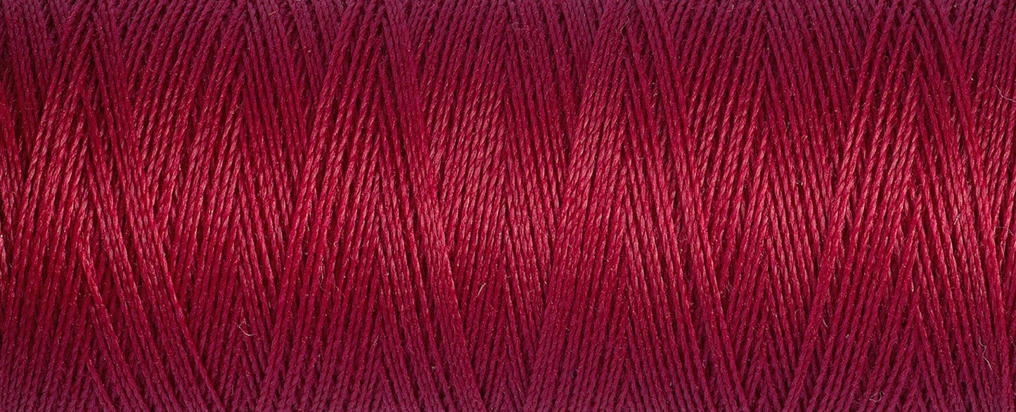 100 m Reel Gütermann Recycled Sew-All Thread in Dark Red, no. 384