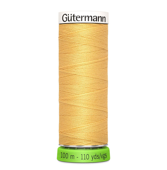 100 m Reel Gütermann Sew-All Thread in Mustard Yellow no.415