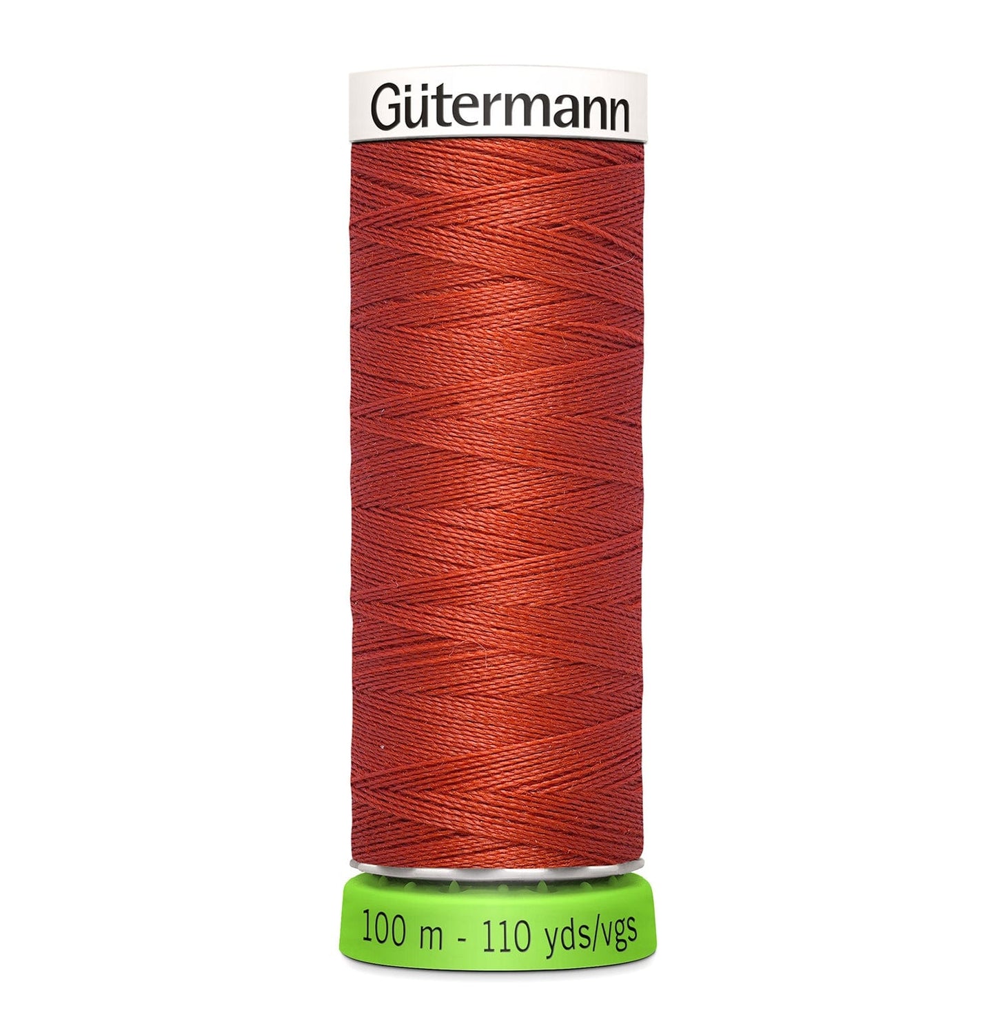100 m Reel Gütermann Recycled Sew-All Thread in Terracotta no. 589