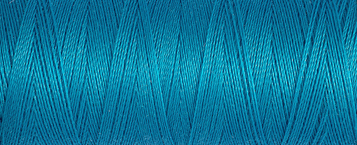100 m Reel Gütermann Recycled Sew-All Thread in Dark Turquoise Blue no. 761