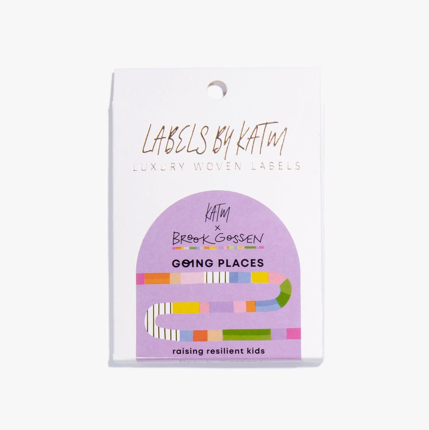Kylie and the Machine X Brook Gossen Sewing Labels: 'Going Places'