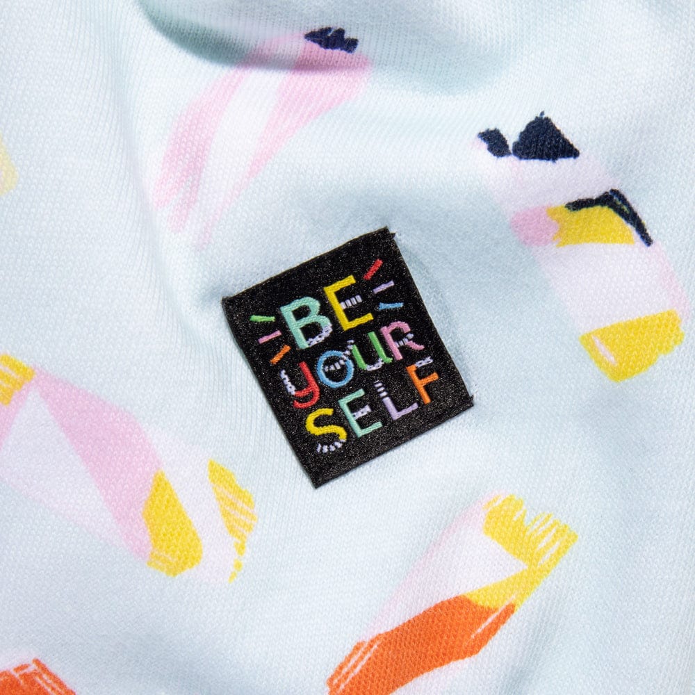 Kylie and the Machine X Brook Gossen Sewing Labels: 'Going Places'