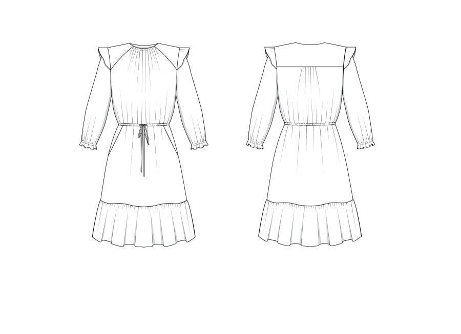 Friday Pattern Company: The Davenport Dress