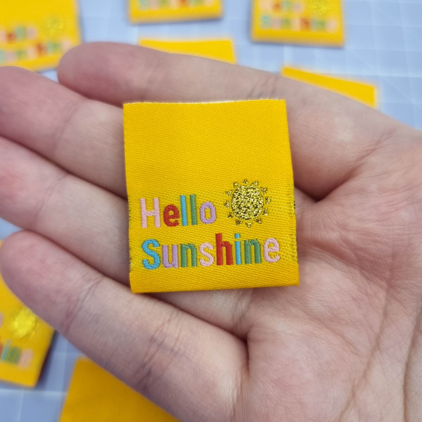 SA Sewing Labels 'Hello Sunshine'