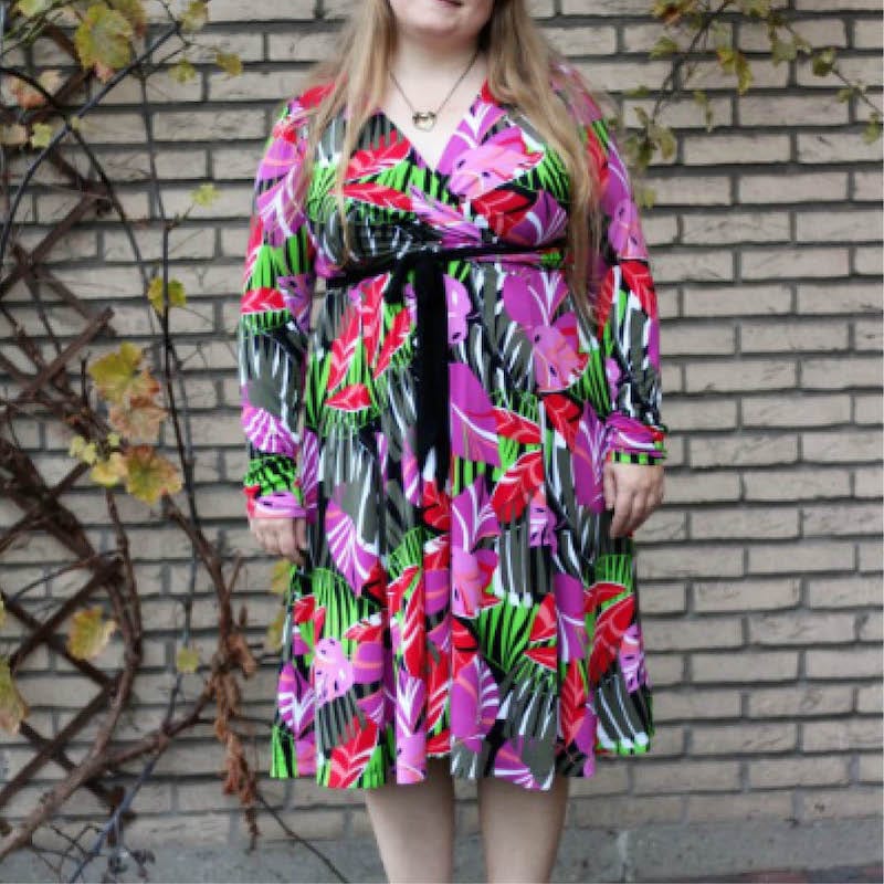 Wardrobe By Me: Wanda Wrap Dress