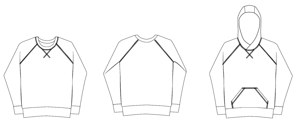 Wardrobe By Me: Rebel Raglan Sweater