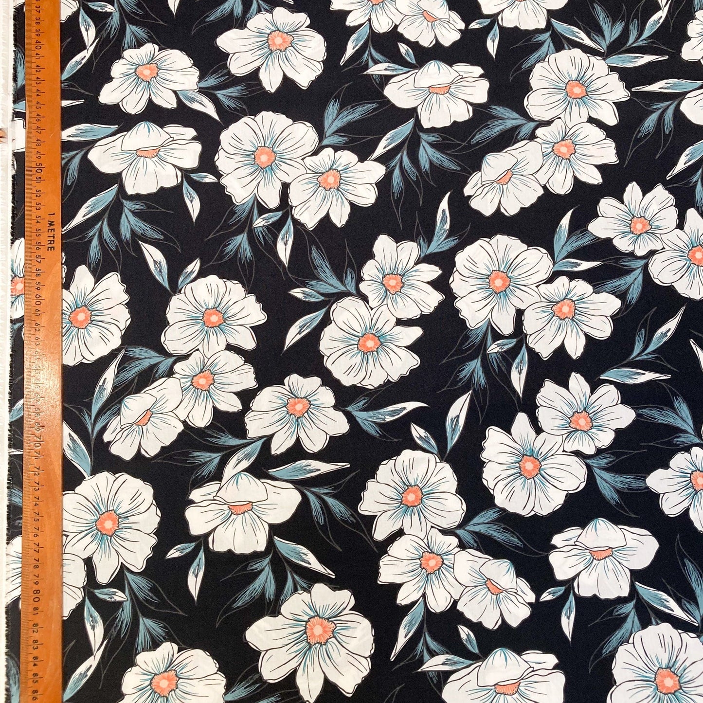 Art Gallery Fabrics Fine Cotton 'Tinted Blooms'