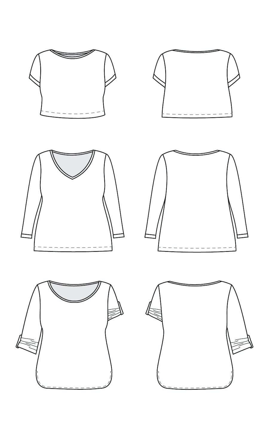 Cashmerette: Concord T-Shirt