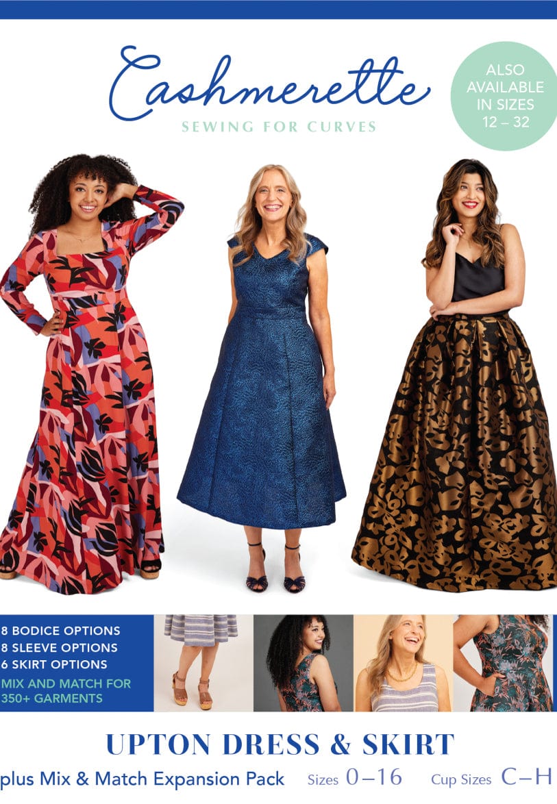 Cashmerette: Upton Dress & Skirt Plus Expansion Pack
