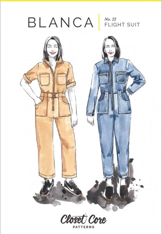 Closet Core Patterns: Blanca Flight Suit