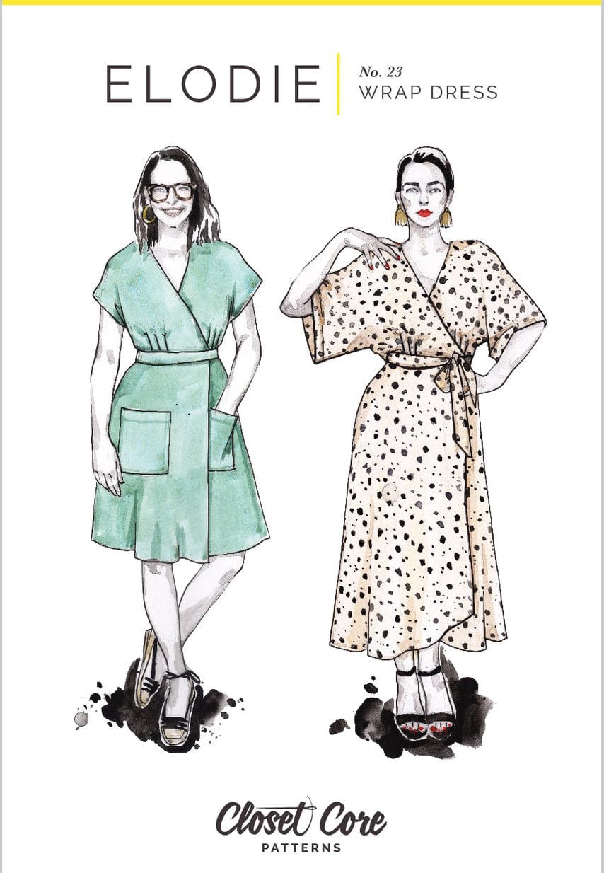 Closet Core Patterns: Elodie Wrap Dress