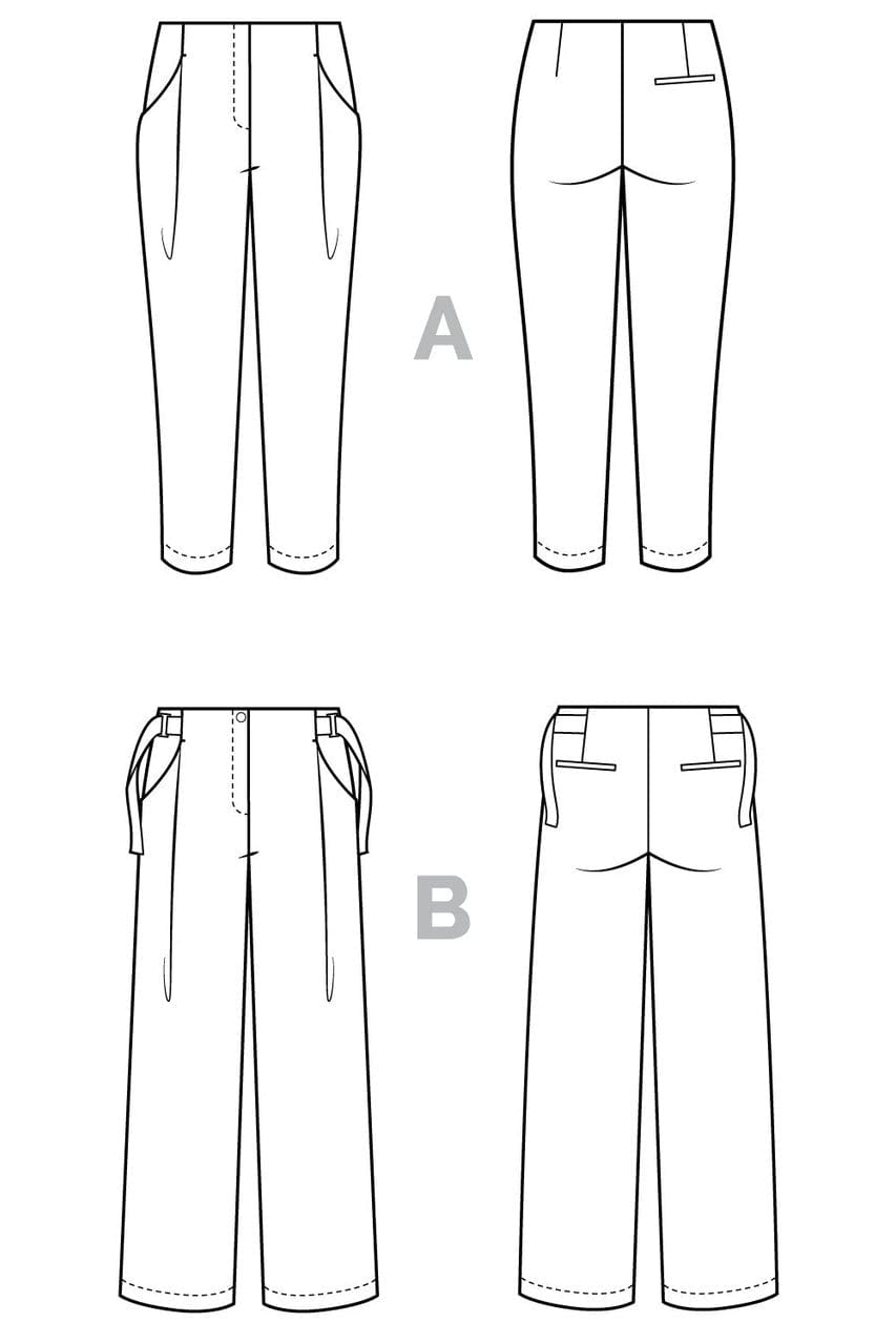 Closet Core Patterns: Mitchell Trousers