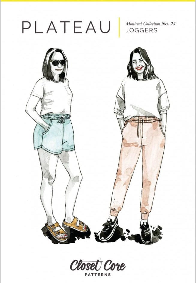 Closet Core Patterns: Plateau Joggers