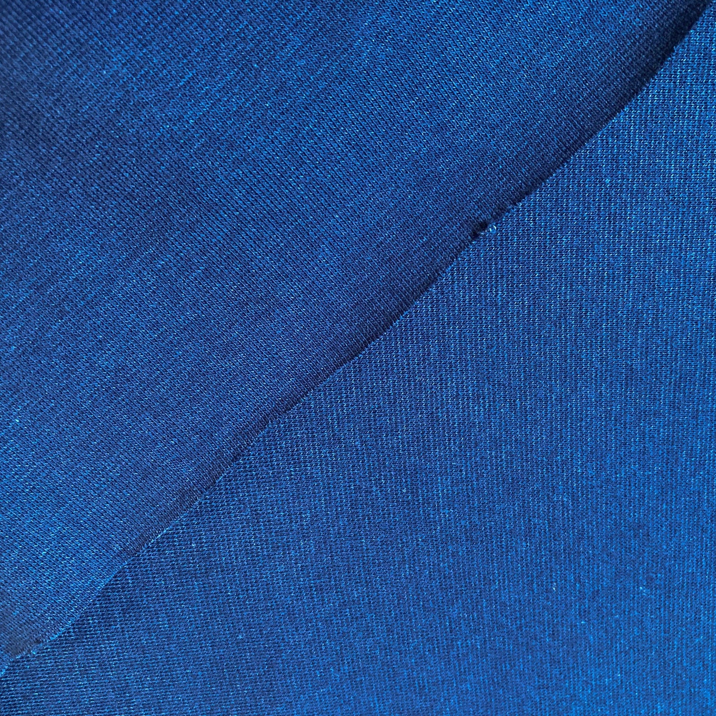 Cotton Jersey Tubular Ribbing in Dark Blue