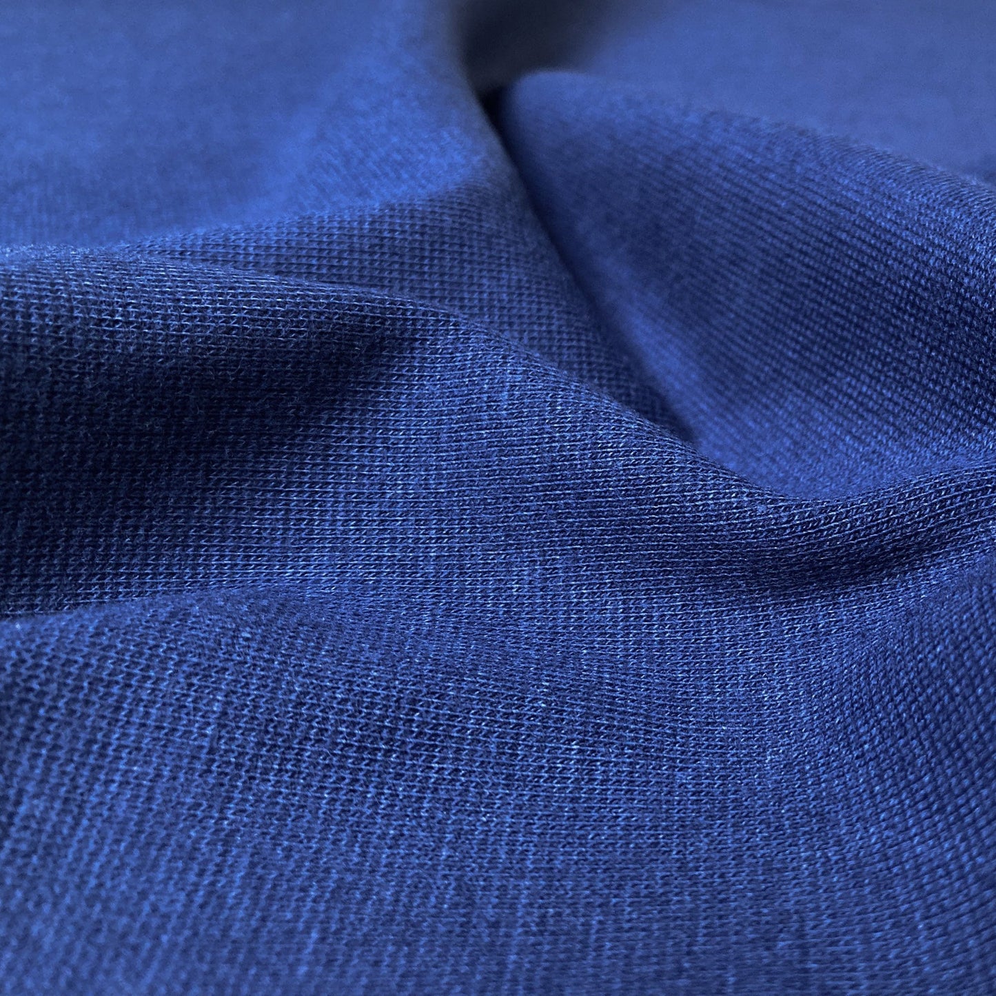 Cotton Jersey Tubular Ribbing in Dark Blue