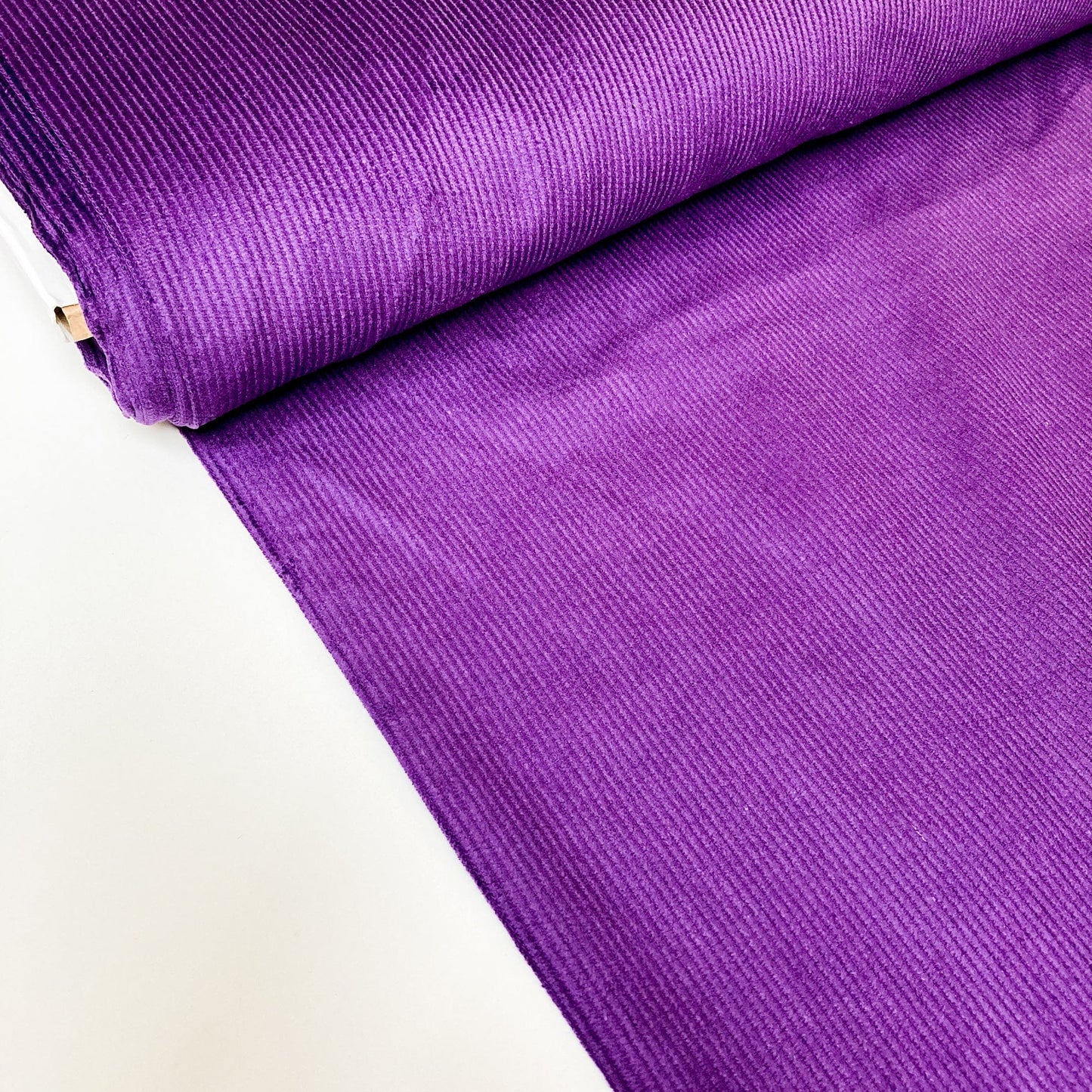 88cm Piece Chunky Cotton Corduroy in Purple