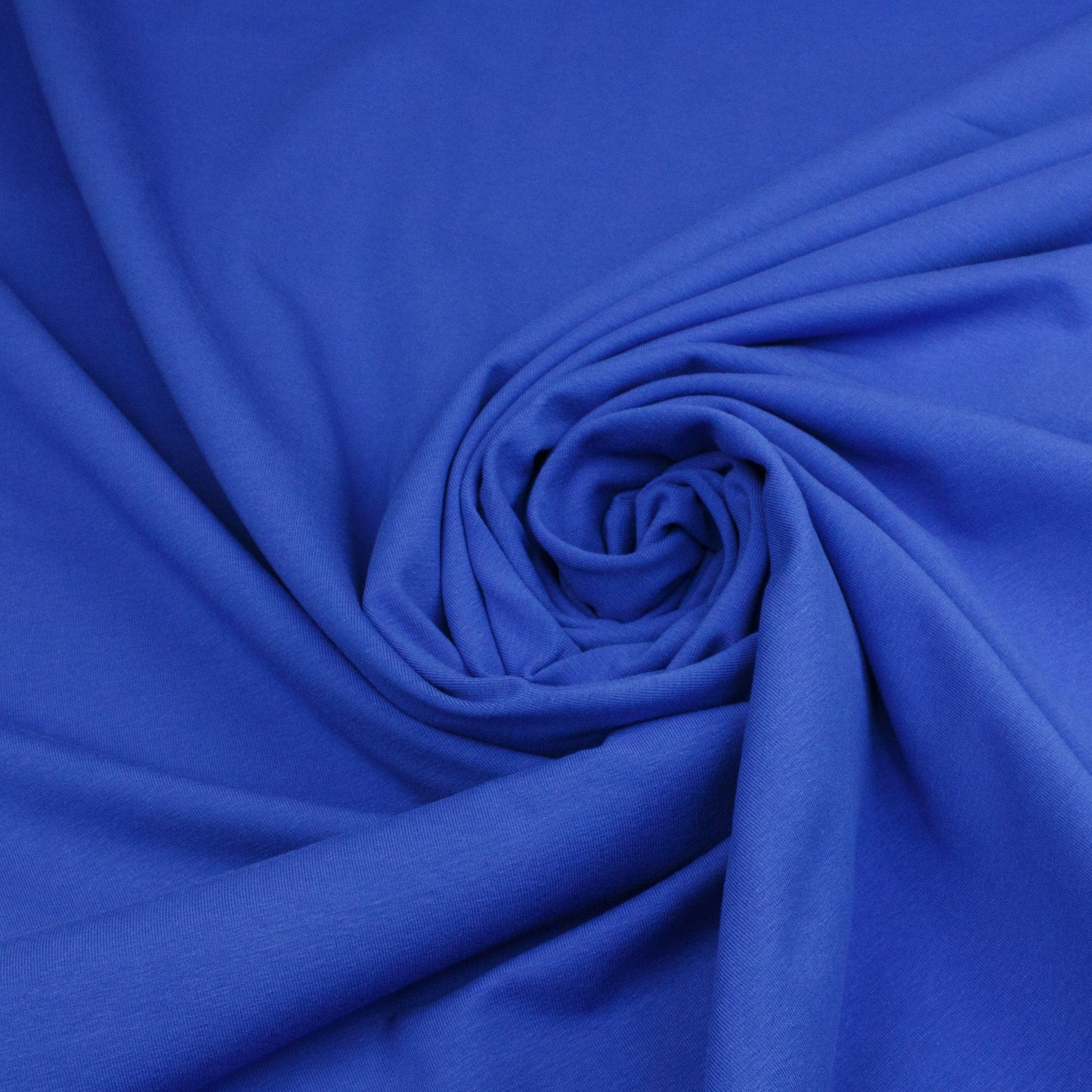 Cotton Jersey in Cobalt Blue