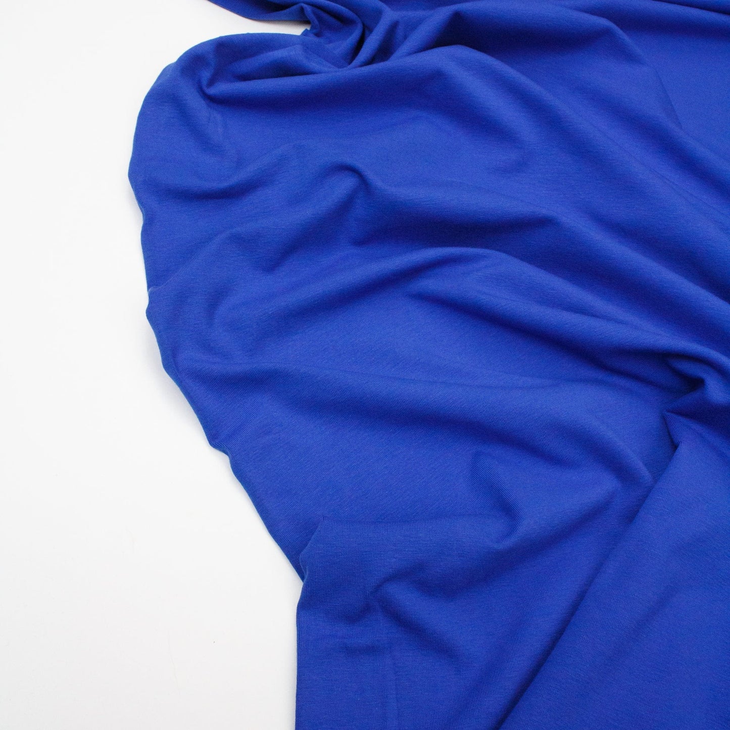 Cotton Jersey in Cobalt Blue