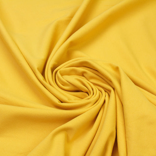Cotton Jersey in Maize Yellow