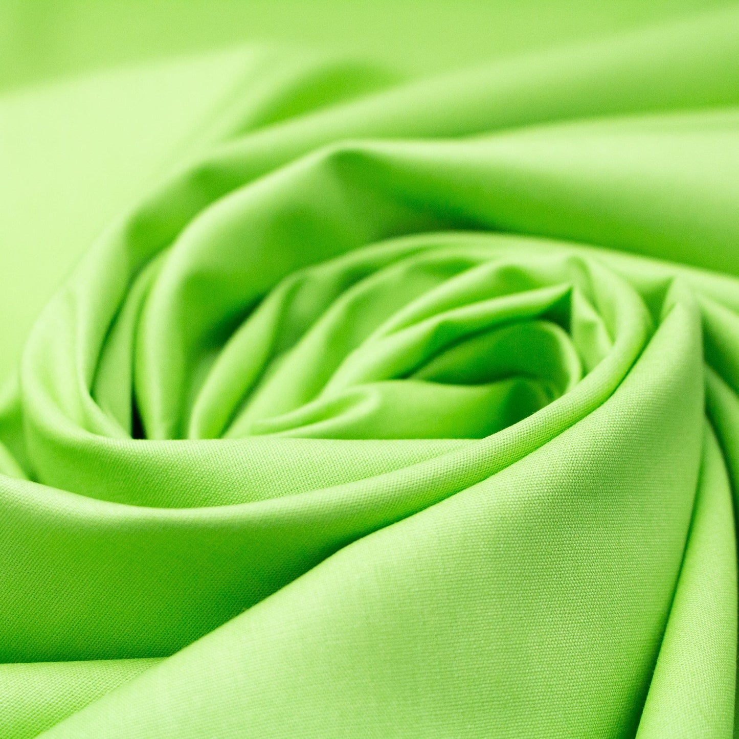Organic Cotton in Lime Green