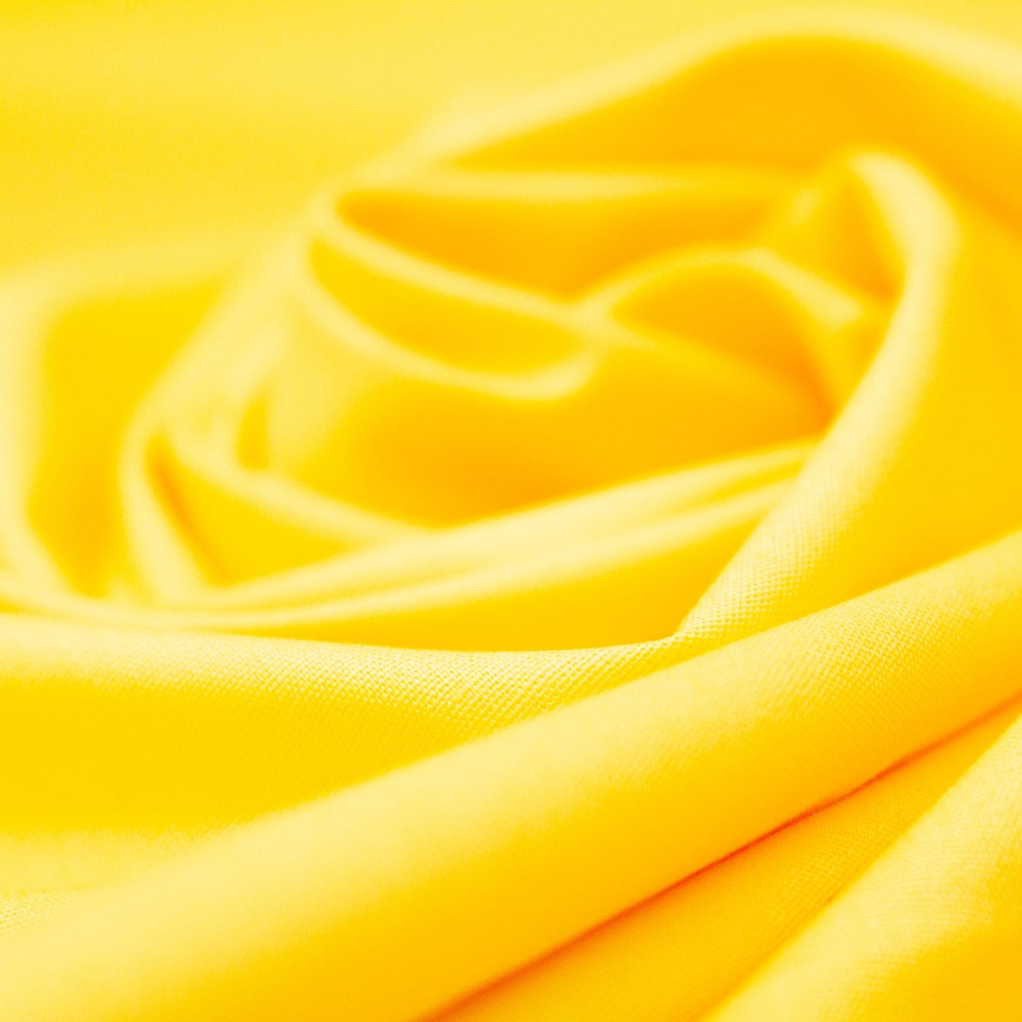 Organic Cotton Poplin in Yellow