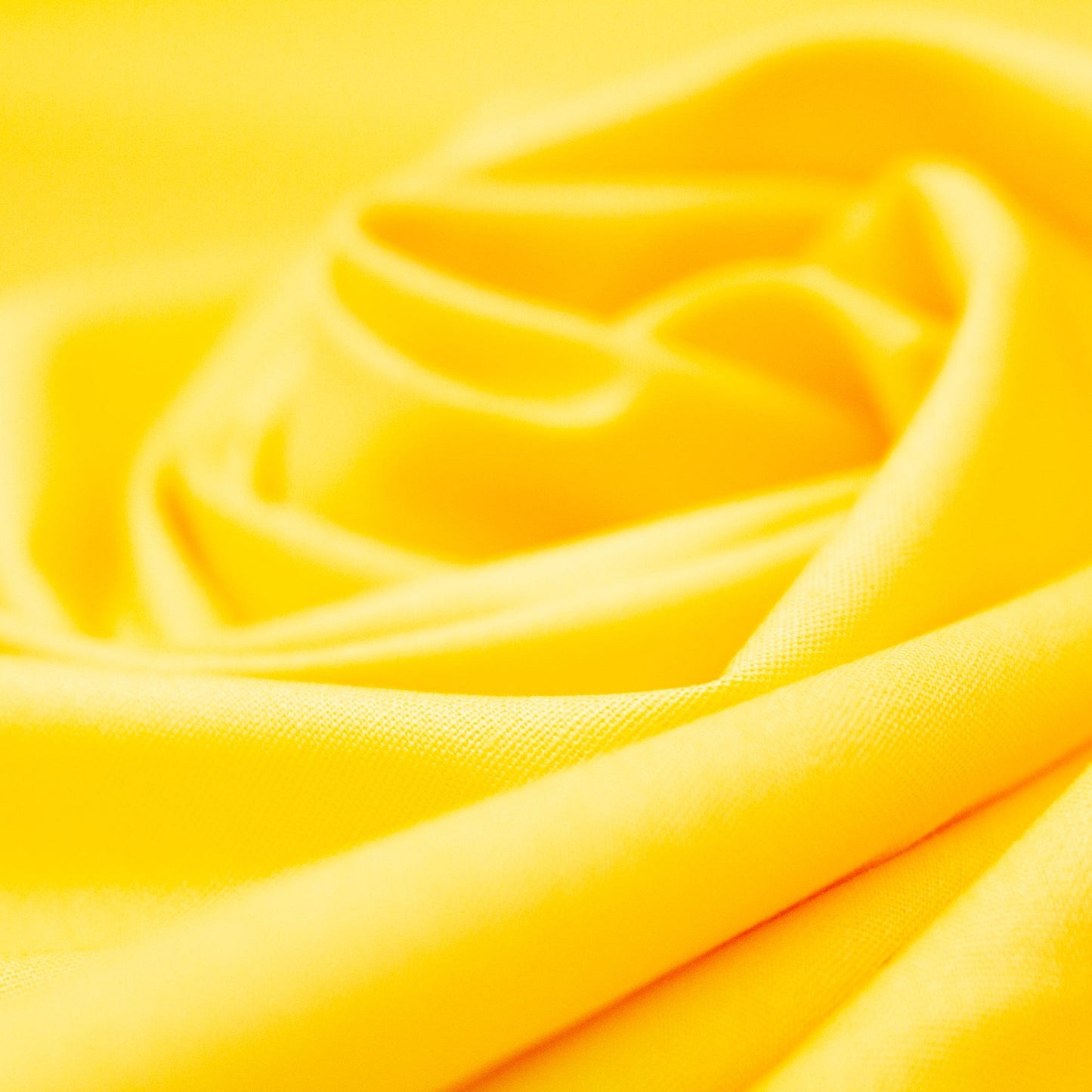 Organic Cotton Poplin in Yellow