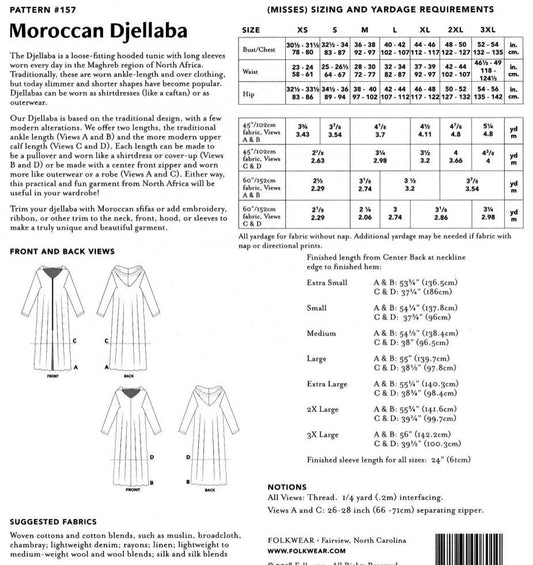 Folkwear: Moroccan Djellaba