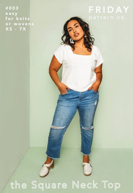 Friday Pattern Company: The Square Neck Top