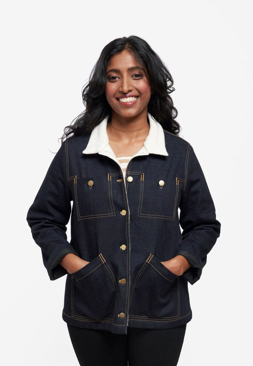 Grainline Studio: Thayer Jacket UK Sizes 4-22 OR 18-34
