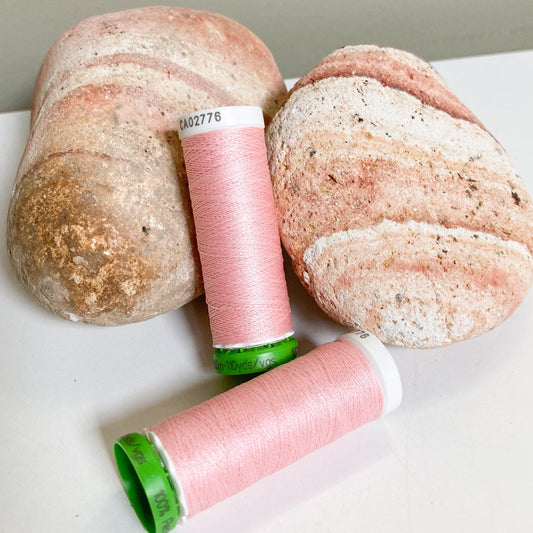 100 m Reel Gütermann Recycled Sew-All Thread in Pink, no. 659