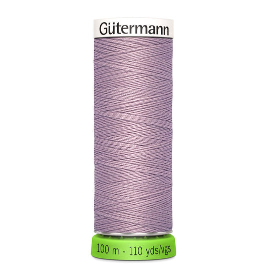 100m Reel Gütermann Recycled Sew-All Thread in Dusky Lilac no. 568