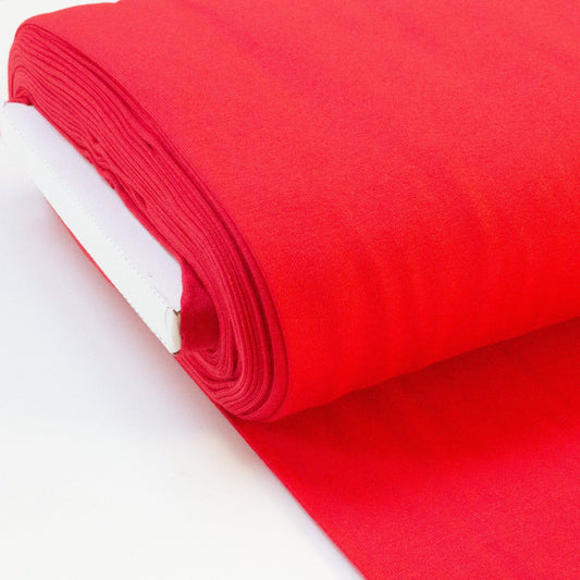 Organic Cotton Jersey in Red