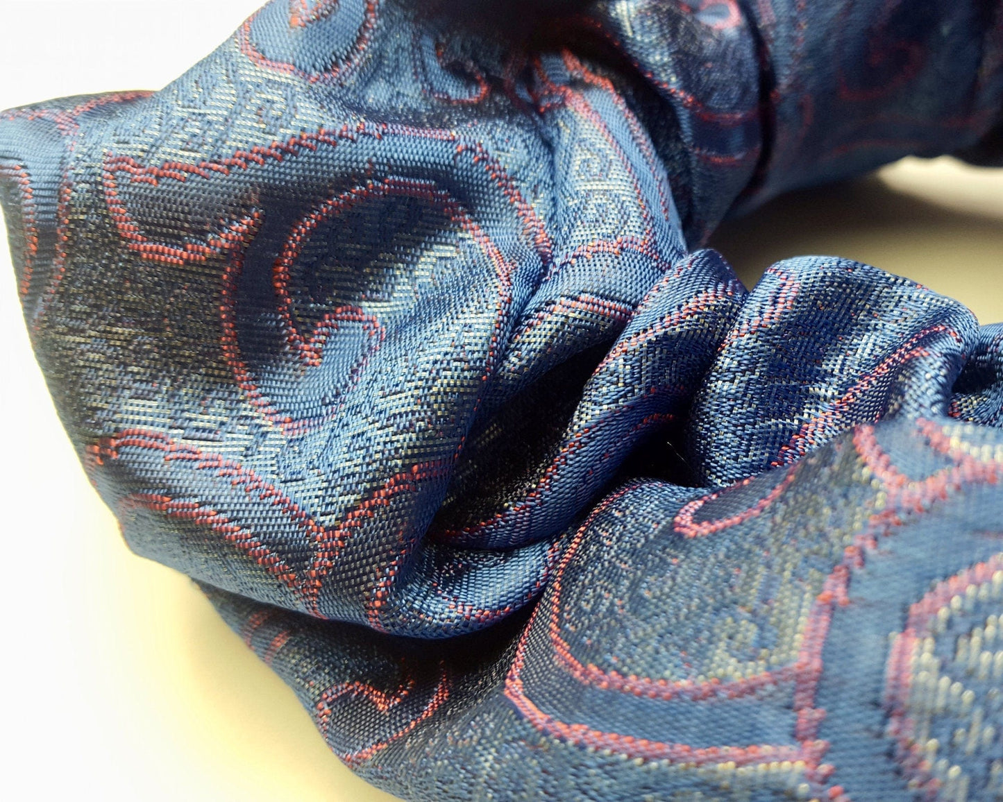 Brocade Scrap Scrunchie