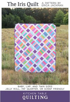 Kitchen Table Quilting Patterns: The Iris Quilt