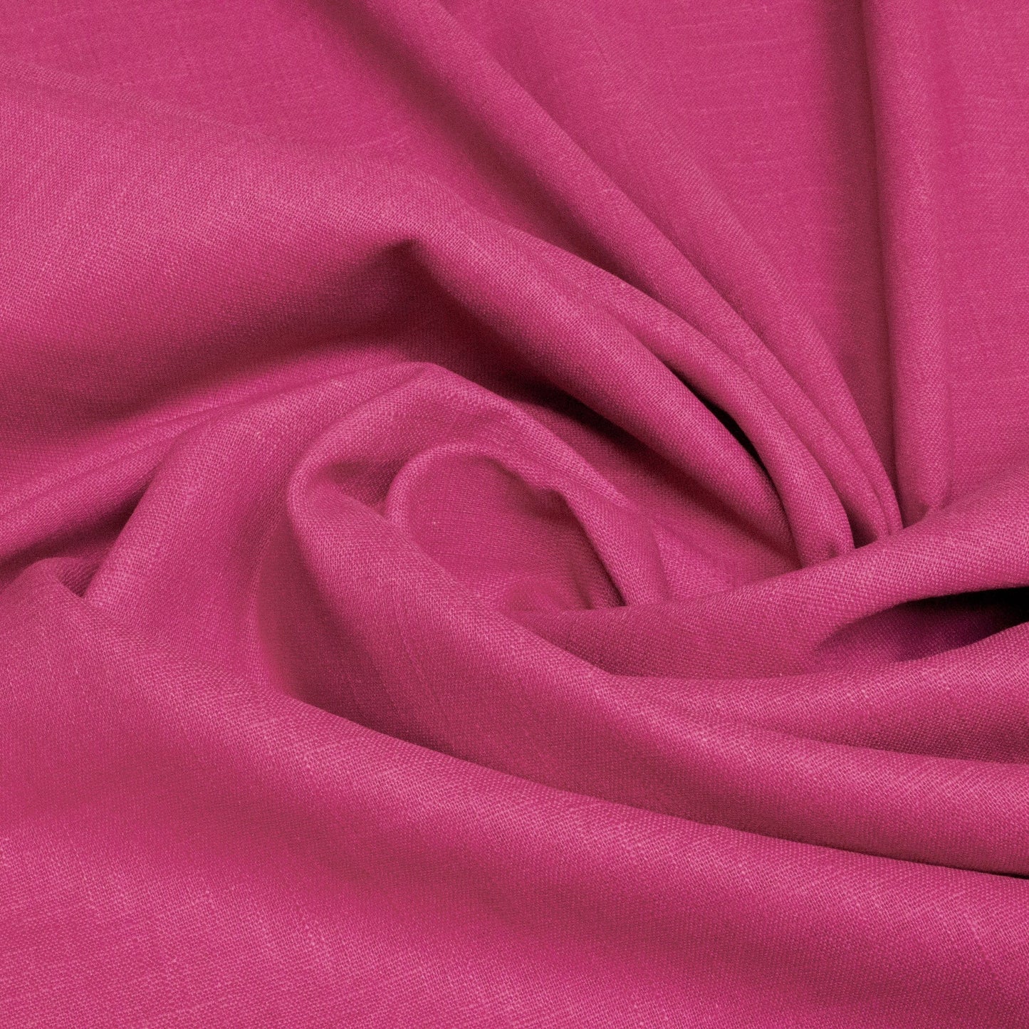 Washed Linen Chambray in Fuchsia