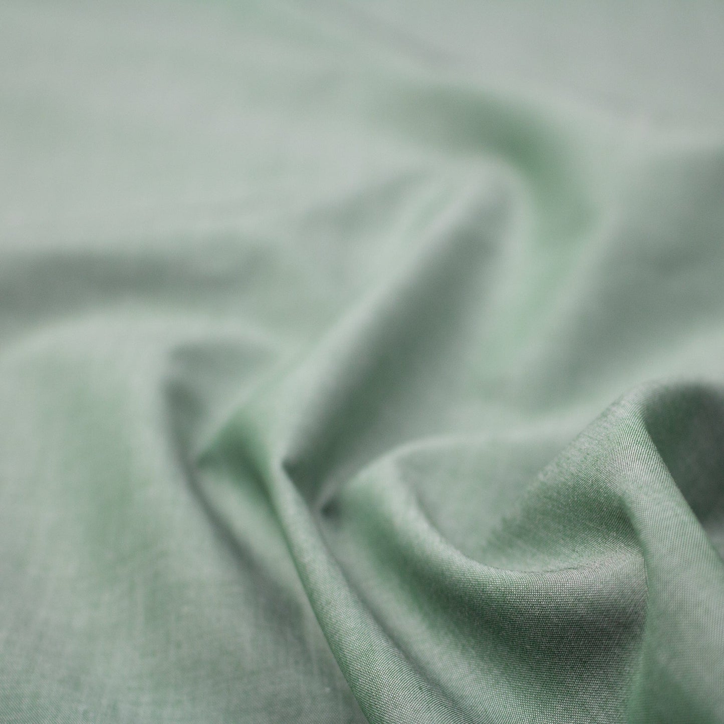 Liberty Fabrics Colombo Chambray in Green