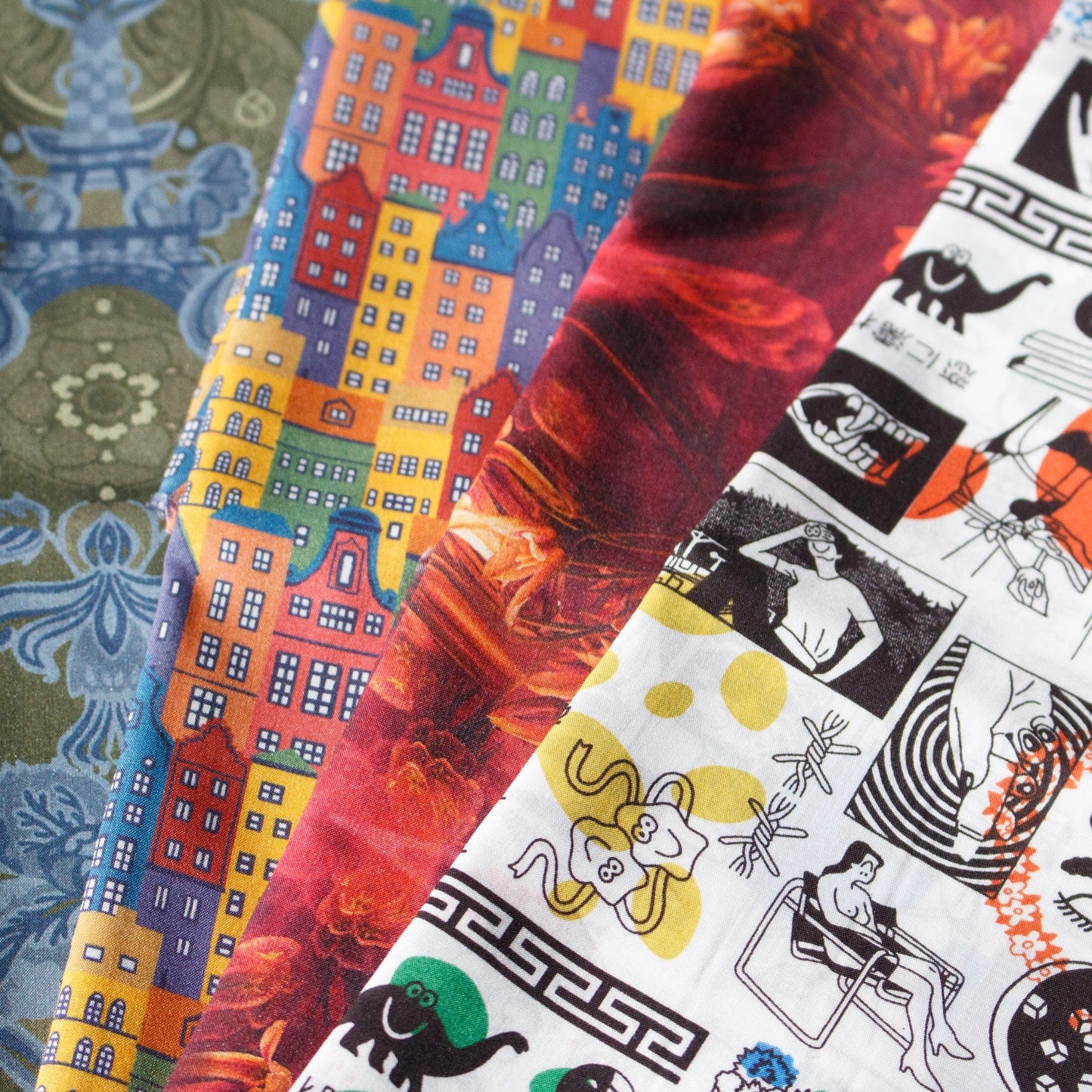 Liberty Fabrics Tana Lawn™ Fat Quarter Bundle: Four Prints From Around The World