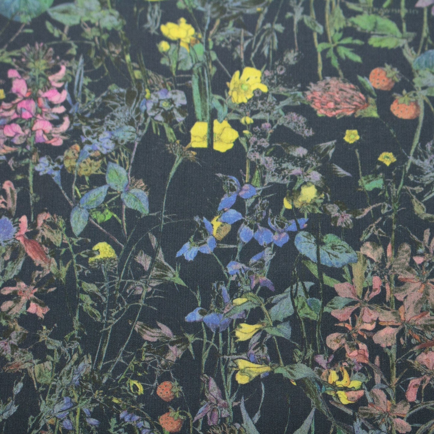 Liberty Fabrics Tana Lawn™ 'Wild Flowers' in Black