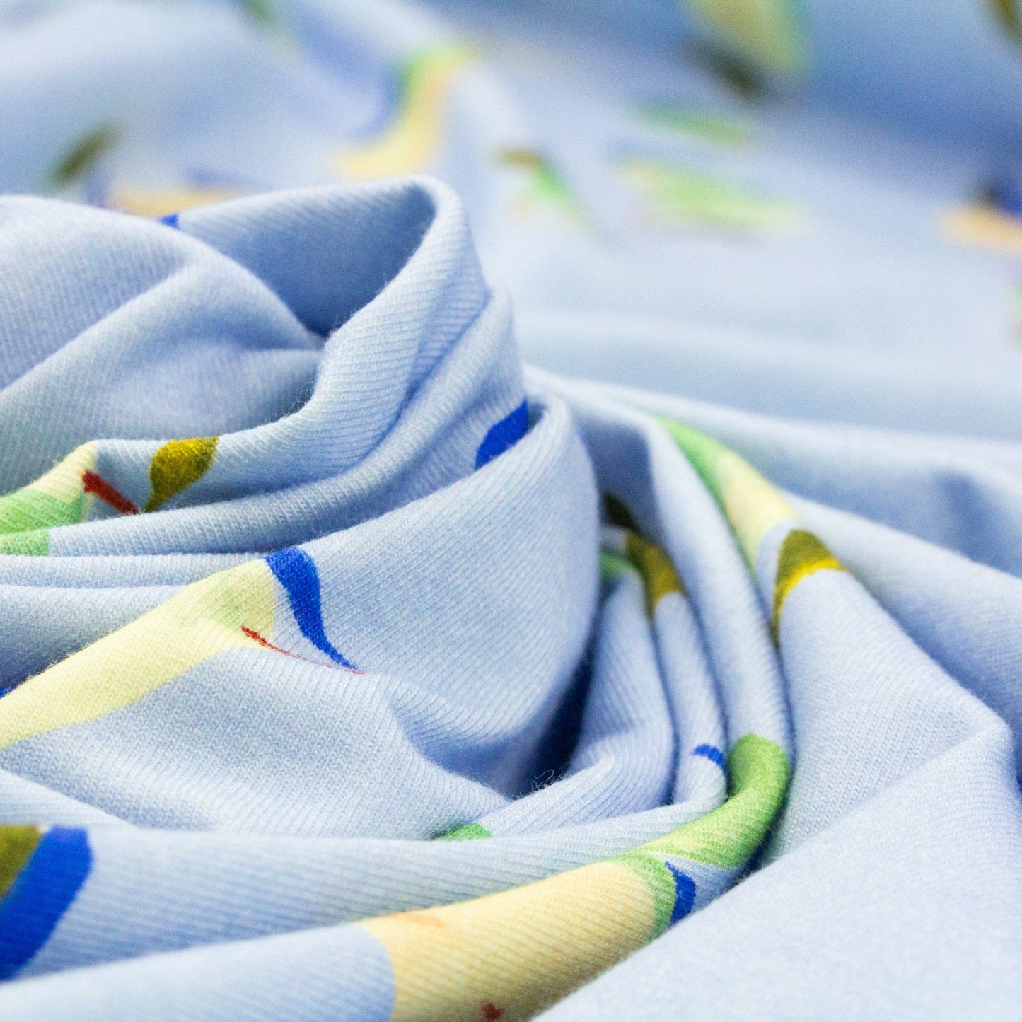 Margaret Jeane for Nerida Hansen: Organic Cotton Single Jersey 'Pears'