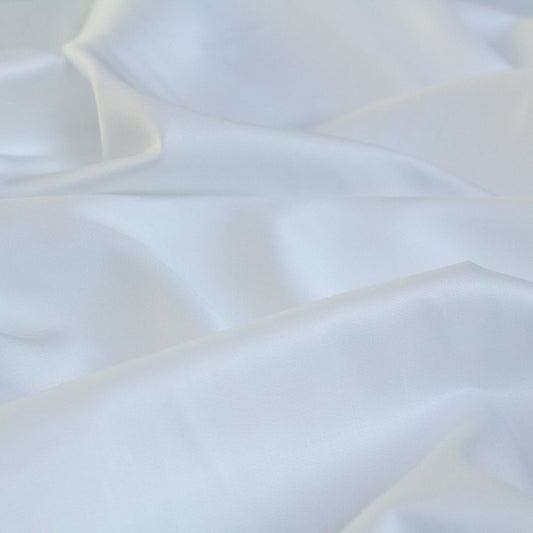 Sustainable Bamboo Silk in White