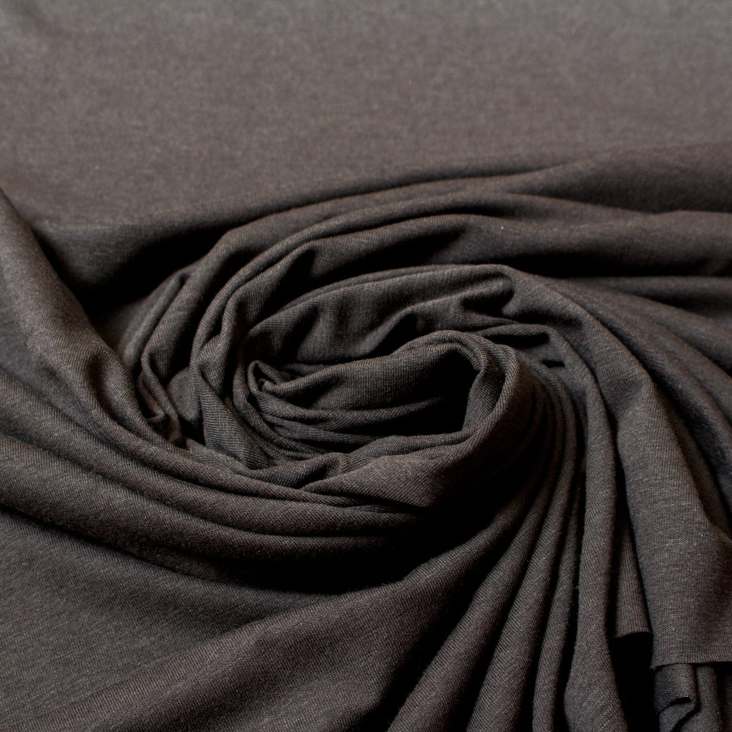 Organic Cotton and Bamboo Single Jersey in Black