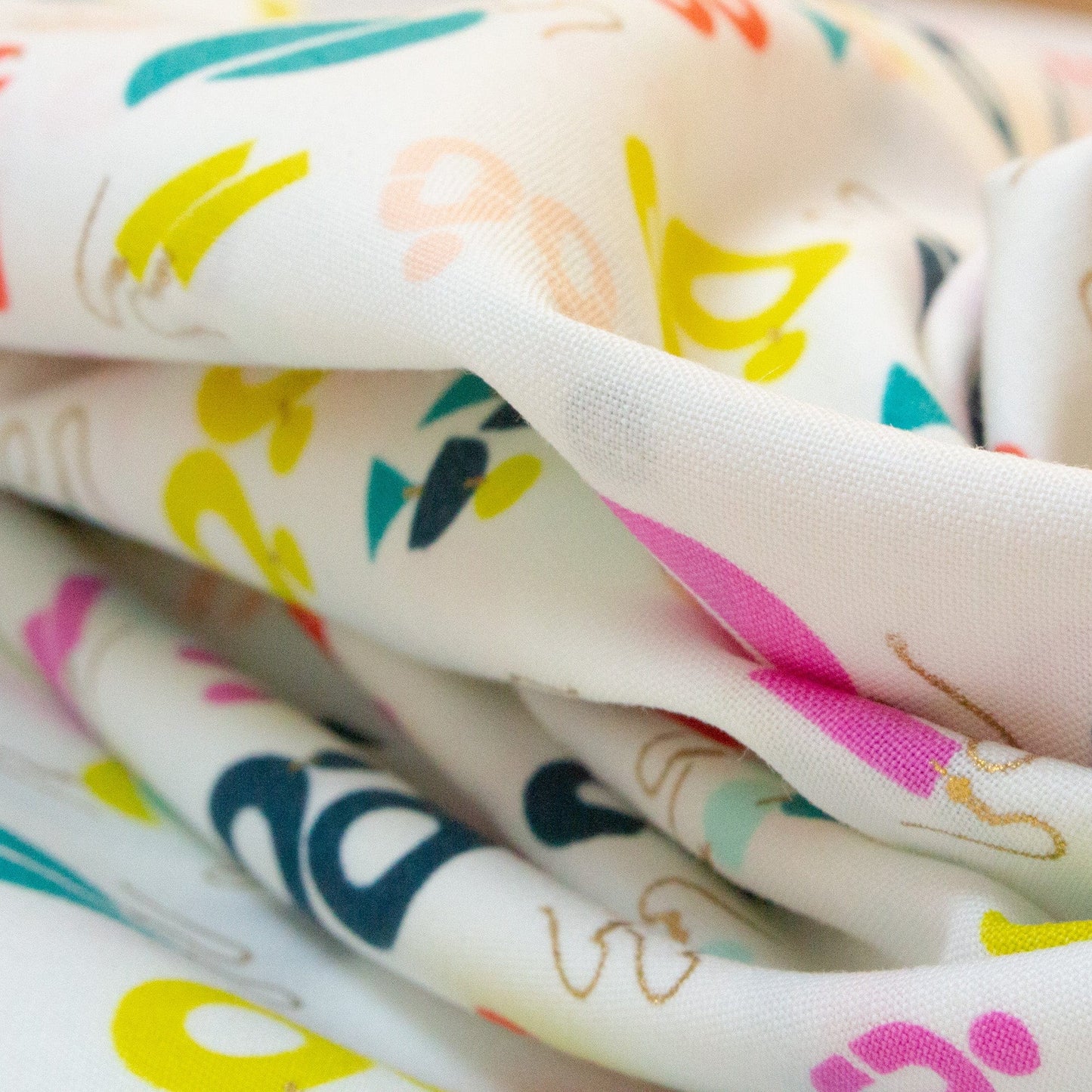 Ruby Star Society Quilting Cotton 'Ornament' in Cream Soda